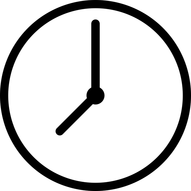 Clock icon by JanJF93 via Pixabay